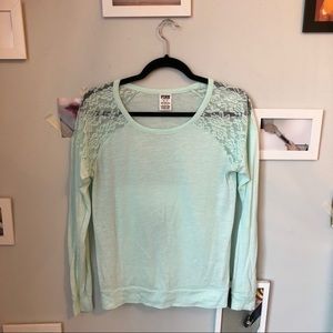 long sleeve PINK by VS shirt